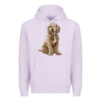 Lilac goldendoodle Premium Hoodie - BarkalooDesign
