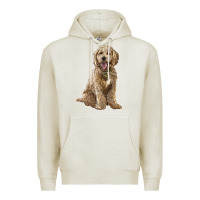 Oatmeal Heather goldendoodle Premium Hoodie - BarkalooDesign