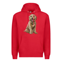 Red goldendoodle Premium Hoodie - BarkalooDesign