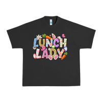Pigment Black lunch lady easter Urban Heavy Tee - CowhideDigitalArt