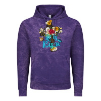 Cloud Purple he is rısen with cross and butterfly Vintage Hoodie - Artiststas