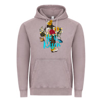 Vintage Zinc he is rısen with cross and butterfly Vintage Hoodie - Artiststas