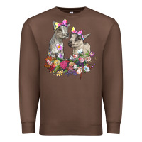 Chestnut floral baby goats Premium Sweatshirt - RanaPortraitStore