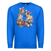 True Royal floral baby goats Premium Sweatshirt - RanaPortraitStore