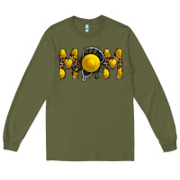 Army Green mom lacrosse Long Sleeve Tee - RacoonDesign