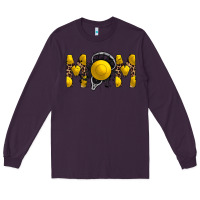 Plum mom lacrosse Long Sleeve Tee - RacoonDesign