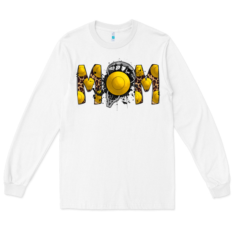 Mom Lacrosse Long Sleeve Tee by RacoonDesign | Teevron