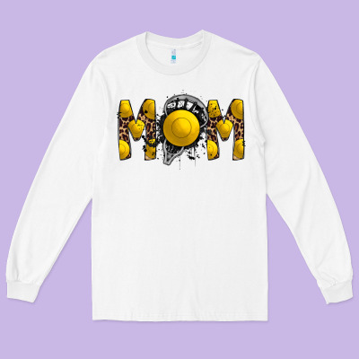 Mom Lacrosse Long Sleeve Tee Designed By Racoondesign