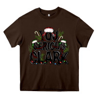 Chocolate Brown you serious clark black bbs Heavy Core Tee - BundleAndBundleShop