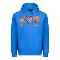 True Royal Peace Love Labrador Premium Hoodie - Jasminsmagicworld