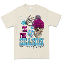 Bone tis the season winter skull Premium Tee - FaDigitalArtStudio