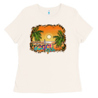 Bone beach vibes Ladies Tee - CowhideDigitalArt