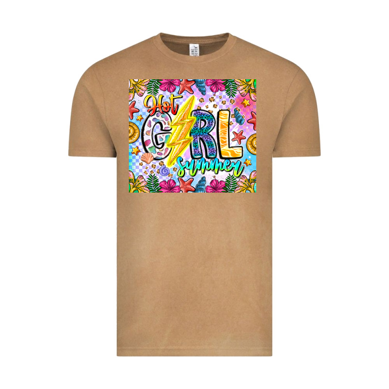 Hot Girl Summer Vintage Tee by CowhideDigitalArt | Teevron