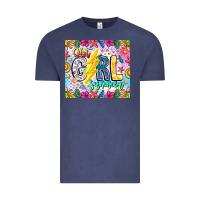 Vintage Denim hot girl summer Vintage Tee - CowhideDigitalArt