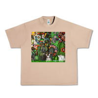 Burro easter Urban Heavy Tee - CowhideDigitalArt