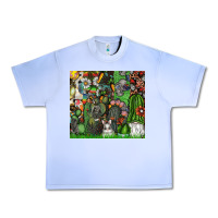 Grape Ice easter Urban Heavy Tee - CowhideDigitalArt