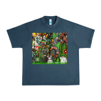Midnight Navy easter Urban Heavy Tee - CowhideDigitalArt