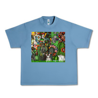 Pebble Blue easter Urban Heavy Tee - CowhideDigitalArt