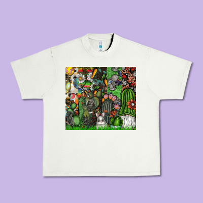 Easter Urban Heavy Tee Designed By Cowhidedigitalart