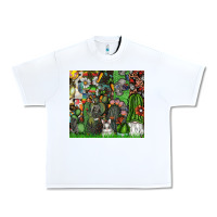 White easter Urban Heavy Tee - CowhideDigitalArt