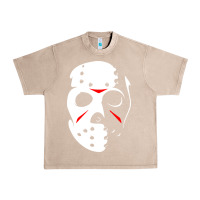 French Oak jason hockey mask halloween Urban Heavy Tee - baoMotion