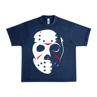 Navy jason hockey mask halloween Urban Heavy Tee - baoMotion