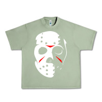 Oil Green jason hockey mask halloween Urban Heavy Tee - baoMotion