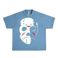 Pebble Blue jason hockey mask halloween Urban Heavy Tee - baoMotion
