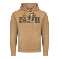 Vintage Camel faith cross and butterfly with sunflower leopard and roses Vintage Hoodie - Artiststas