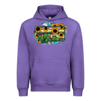 Tulip Montana Map Sunflower Cactus Serape Urban Hoodie - RanaPortraitStore