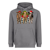 Storm christmas heifers back view Heavyweight Hoodie - RanaPortraitStore