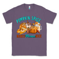 Lavender Pumpkin Spice Make Mama Nice Classic Tee - FaDigitalArtStudio