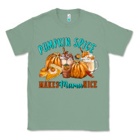 Sage Pumpkin Spice Make Mama Nice Classic Tee - FaDigitalArtStudio