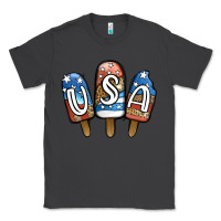 Smoke USA Patriotic Leopard Popsicles Classic Tee - Jasminsmagicworld