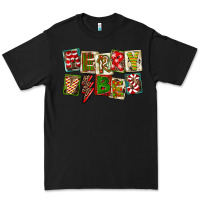 Black Merry Vibes Premium Tee - FaDigitalArtStudio