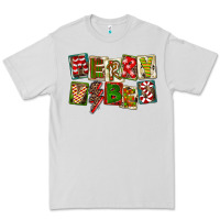 Dove Grey Merry Vibes Premium Tee - FaDigitalArtStudio