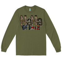 Army Green nana of both Long Sleeve Tee - RacoonDesign