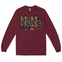 Burgundy nana of both Long Sleeve Tee - RacoonDesign
