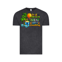 Vintage Black Is It Summer Break Vintage Tee - CowhideDigitalArt