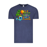Vintage Denim Is It Summer Break Vintage Tee - CowhideDigitalArt