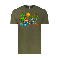 Vintage Olive Is It Summer Break Vintage Tee - CowhideDigitalArt