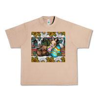Burro easter Urban Heavy Tee - CowhideDigitalArt
