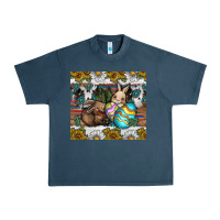 Midnight Navy easter Urban Heavy Tee - CowhideDigitalArt