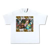 White easter Urban Heavy Tee - CowhideDigitalArt