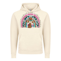 Vintage Artic easter cross daisy egg rainbow Vintage Hoodie - Artiststas