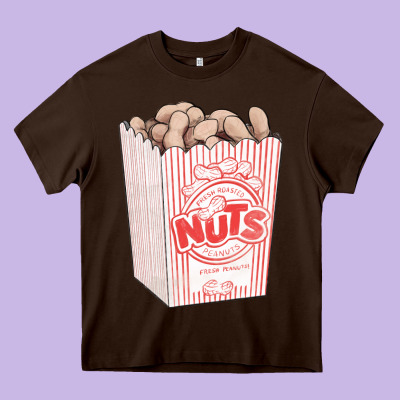 Peanuts Heavy Core Tee Designed By Fadigitalartstudio