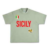 Oil Green sicily Urban Heavy Tee - baoMotion