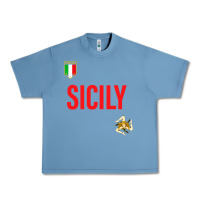 Pebble Blue sicily Urban Heavy Tee - baoMotion