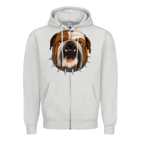 Bulldog Zipper Hoodie | Teevron