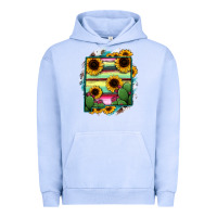 New Mexico Map Sunflower Cactus Serape Urban Hoodie | Teevron
